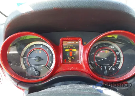 2015 Dodge Journey Sxt из США, поврежденный, VIN 3C4PDCBG4FT734005